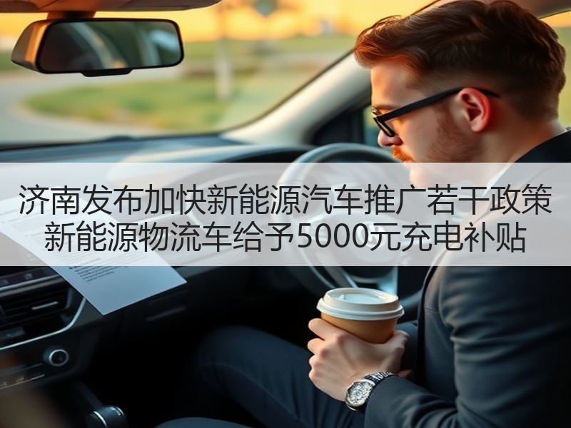 济南发布加快新能源汽车推广若干政策 新能源物流车给予5000元充电补贴