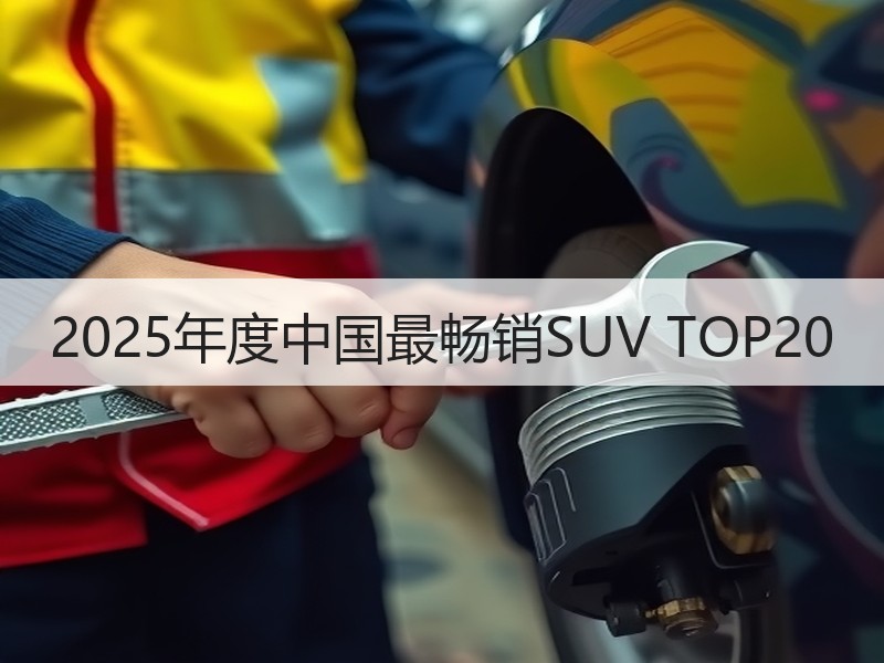 2025年度中国最畅销SUV TOP20