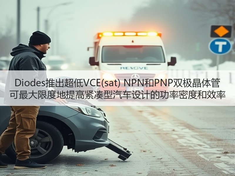 Diodes推出超低VCE(sat) NPN和PNP双极晶体管 可最大限度地提高紧凑型汽车设计的功率密度和效率 Diodes推出超低VCE(sat) NPN和PNP双极晶体管 可最大限度地提高紧凑型汽车设计的功率密度和效率