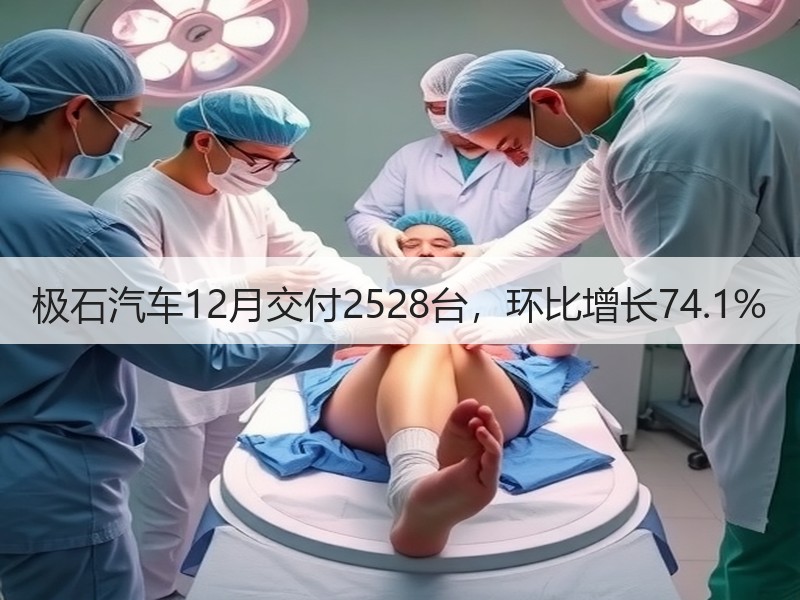 极石汽车12月交付2528台，环比增长74.1%