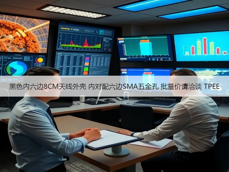 黑色内六边8CM天线外壳 内对配六边SMA五金孔 批量价请洽谈 TPEE 黑色内六边8CM天线外壳 内对配六边SMA五金孔 批量价请洽谈 TPEE