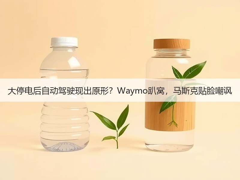 大停电后自动驾驶现出原形？Waymo趴窝，马斯克贴脸嘲讽