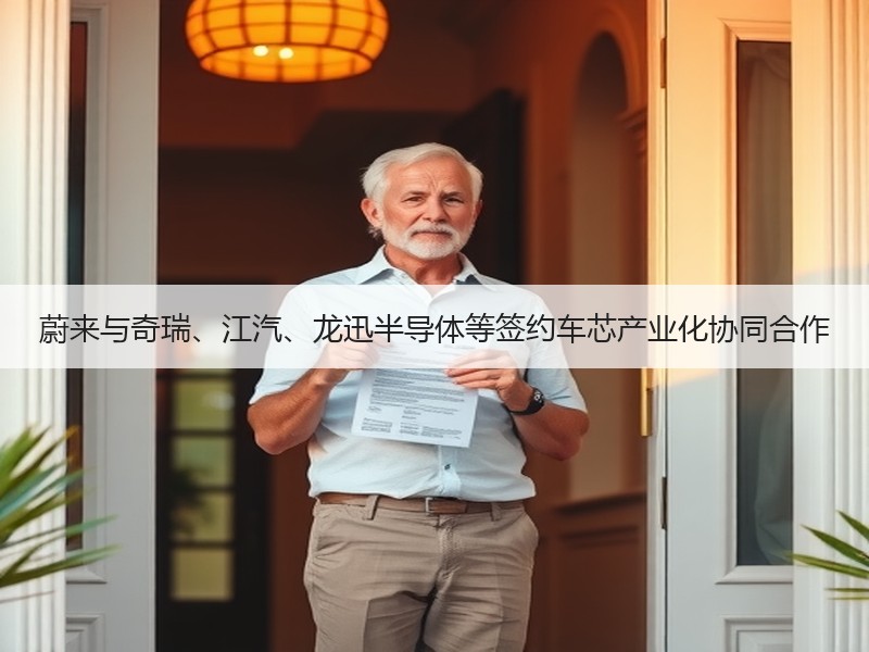 蔚来与奇瑞、江汽、龙迅半导体等签约车芯产业化协同合作 蔚来与奇瑞、江汽、龙迅半导体等签约车芯产业化协同合作