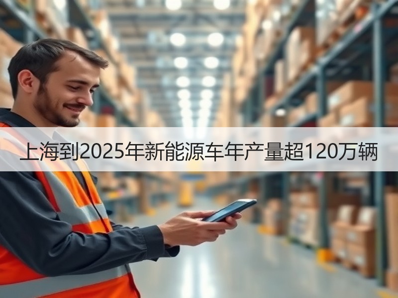 上海到2025年新能源车年产量超120万辆