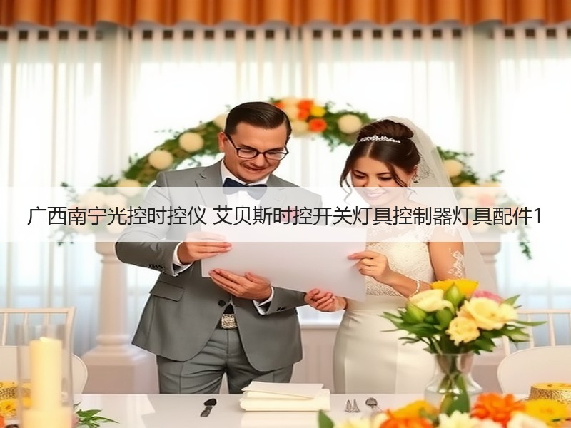 广西南宁光控时控仪 艾贝斯时控开关灯具控制器灯具配件1