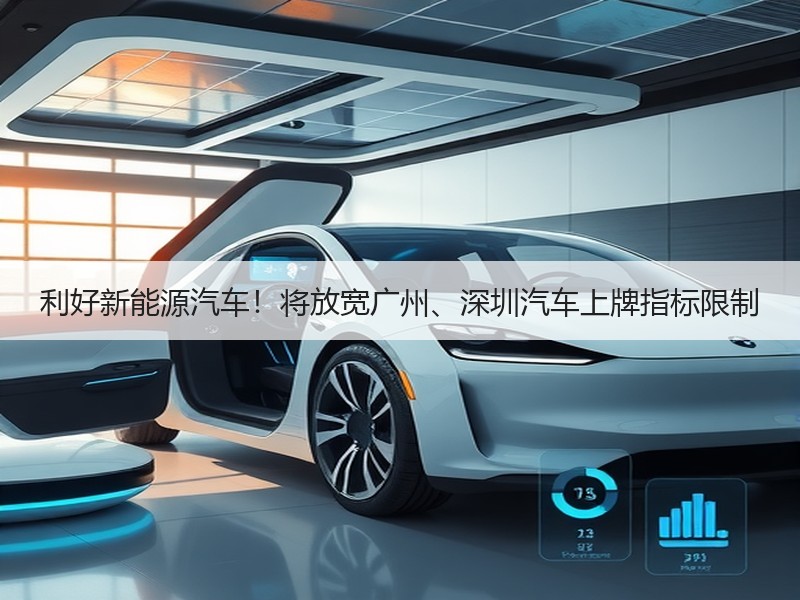 利好新能源汽车!将放宽广州、深圳汽车上牌指标限制 利好新能源汽车!将放宽广州、深圳汽车上牌指标限制