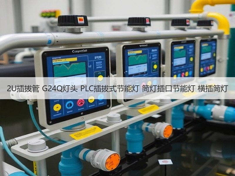 2U插拔管 G24Q灯头 PLC插拔式节能灯 筒灯插口节能灯 横插筒灯