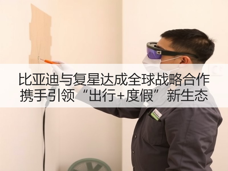 比亚迪与复星达成全球战略合作 携手引领“出行+度假”新生态