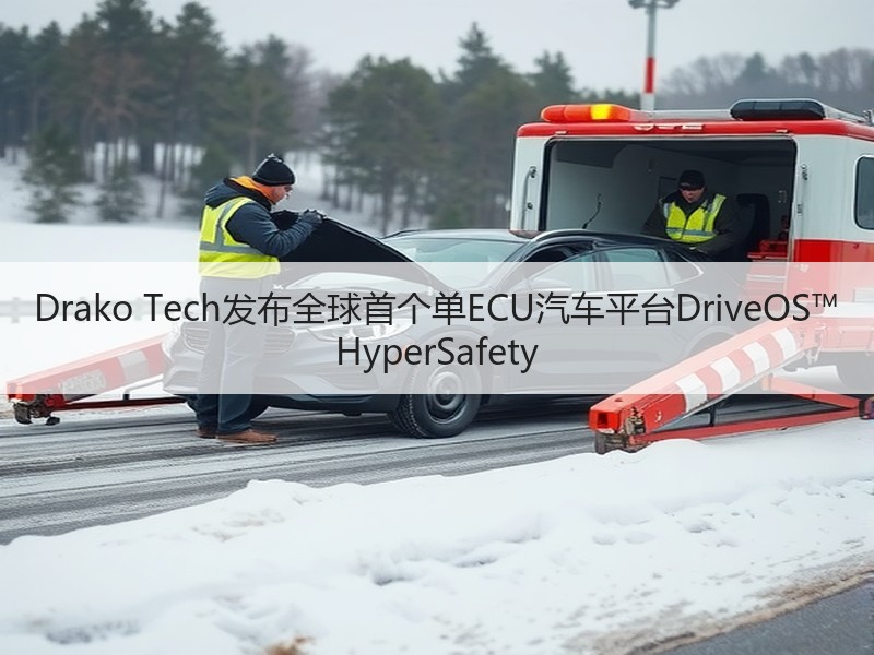 Drako Tech发布全球首个单ECU汽车平台DriveOS™ HyperSafety