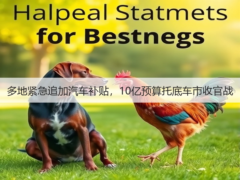 多地紧急追加汽车补贴,10亿预算托底车市收官战 多地紧急追加汽车补贴,10亿预算托底车市收官战