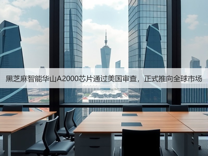 黑芝麻智能华山A2000芯片通过美国审查，正式推向全球市场