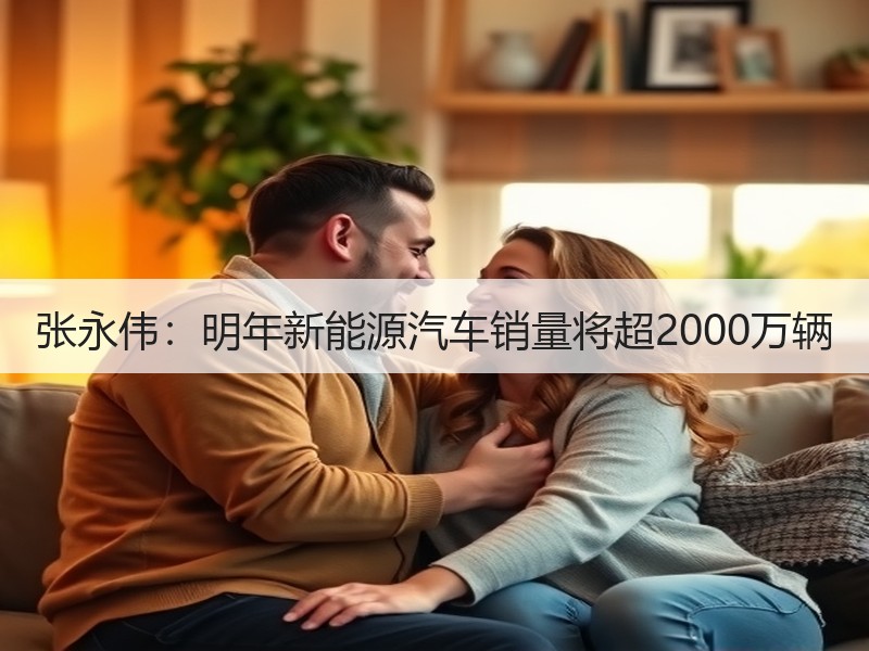 张永伟:明年新能源汽车销量将超2000万辆 张永伟:明年新能源汽车销量将超2000万辆