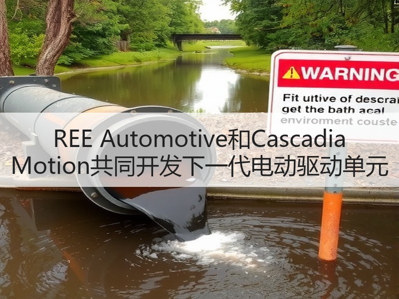 REE Automotive和Cascadia Motion共同开发下一代电动驱动单元
