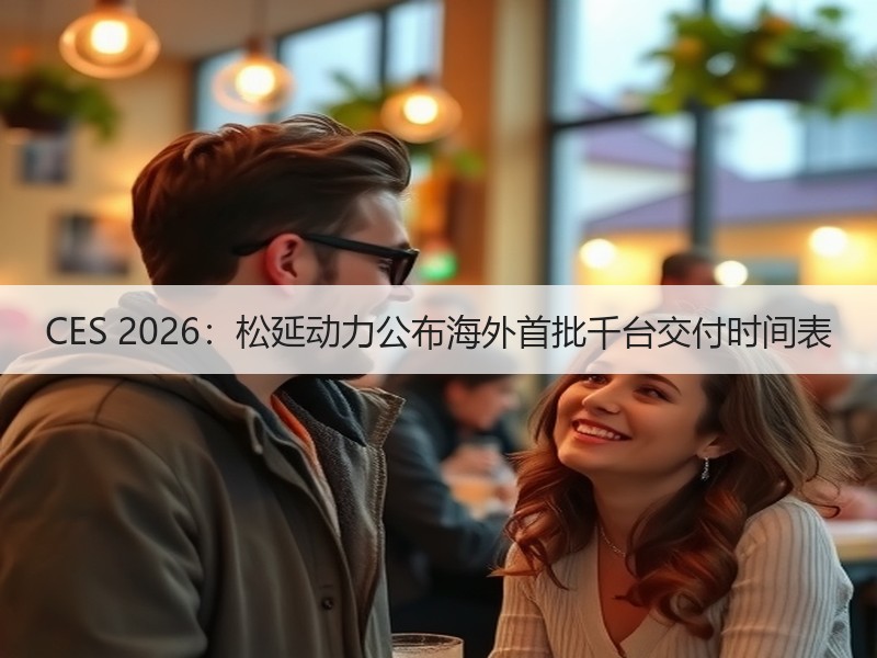 CES 2026：松延动力公布海外首批千台交付时间表