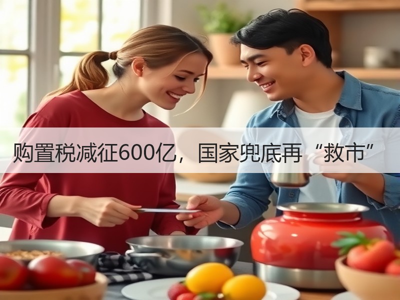 购置税减征600亿,国家兜底再“救市” 购置税减征600亿,国家兜底再“救市”