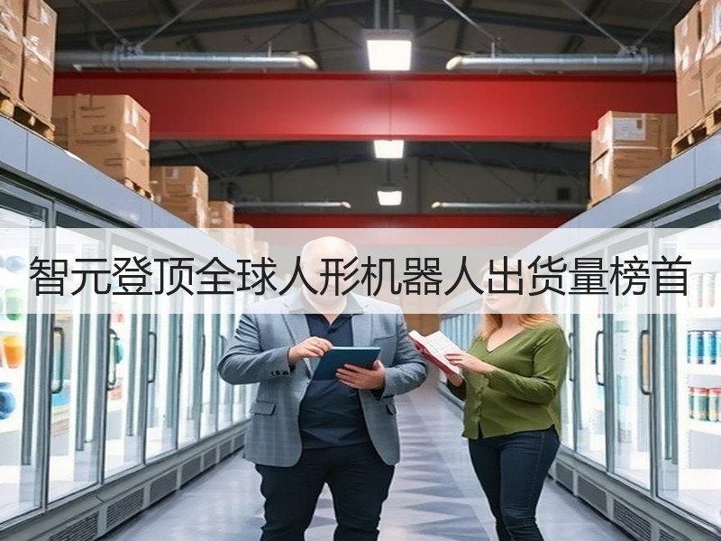 智元登顶全球人形机器人出货量榜首