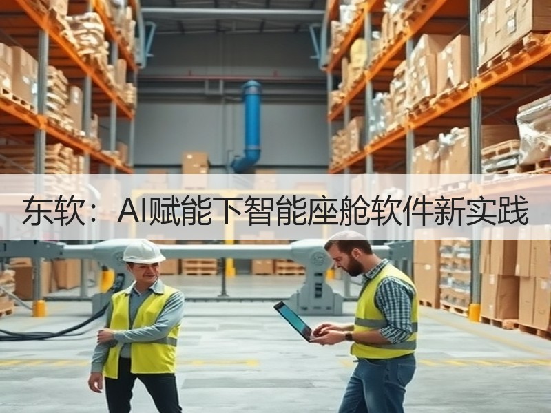 东软:AI赋能下智能座舱软件新实践 东软:AI赋能下智能座舱软件新实践