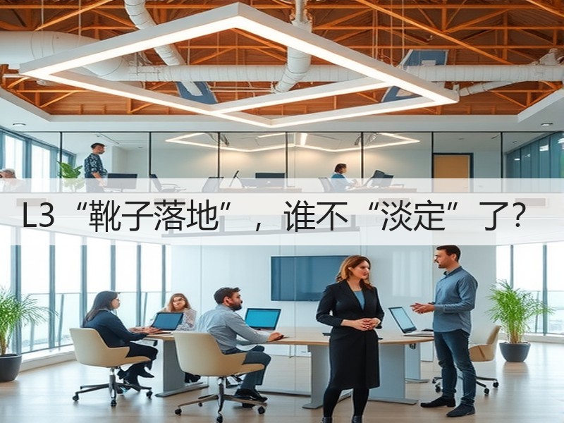 L3“靴子落地”,谁不“淡定”了? L3“靴子落地”,谁不“淡定”了?