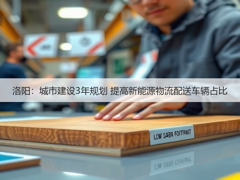 洛阳:城市建设3年规划 提高新能源物流配送车辆占比 洛阳:城市建设3年规划 提高新能源物流配送车辆占比