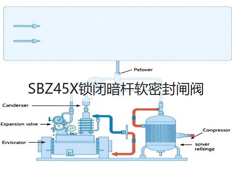 SBZ45X锁闭暗杆软密封闸阀
