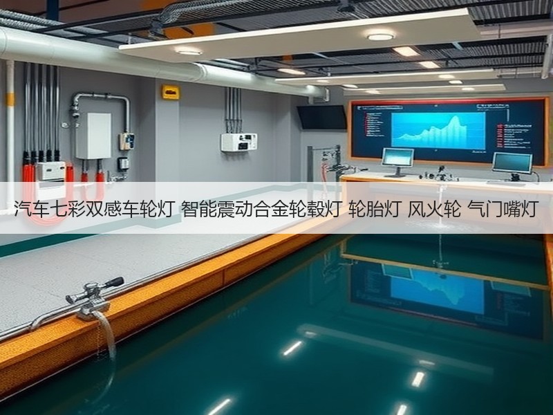 汽车七彩双感车轮灯 智能震动合金轮毂灯 轮胎灯 风火轮 气门嘴灯