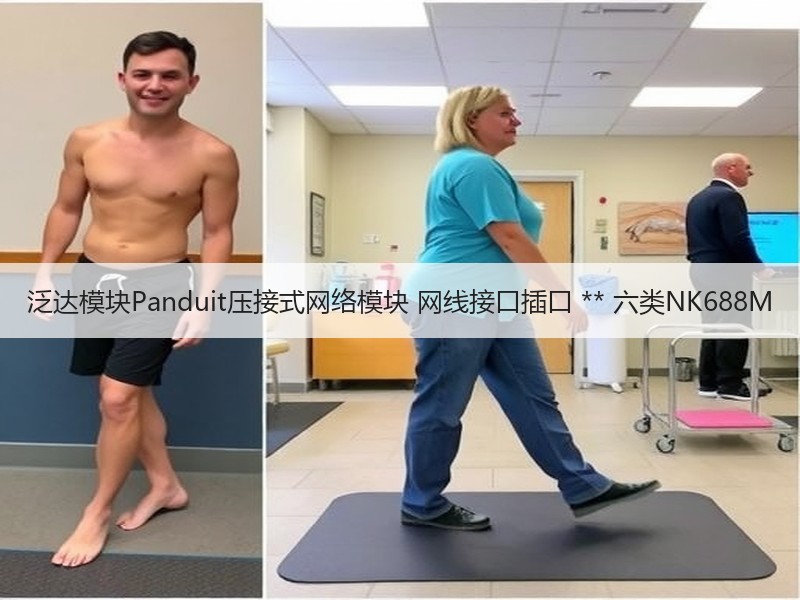 泛达模块Panduit压接式网络模块 网线接口插口 ** 六类NK688M