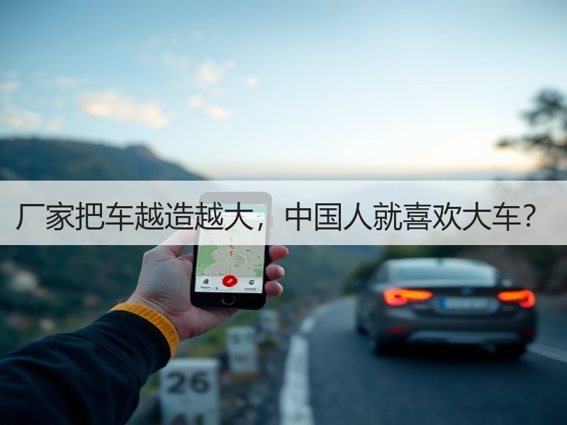 厂家把车越造越大,中国人就喜欢大车? 厂家把车越造越大,中国人就喜欢大车?