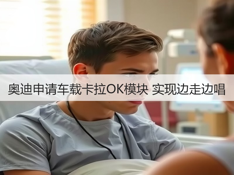 奥迪申请车载卡拉OK模块 实现边走边唱