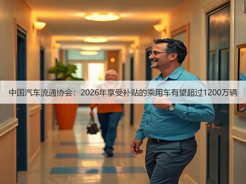 中国汽车流通协会：2026年享受补贴的乘用车有望超过1200万辆