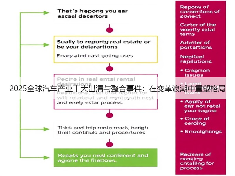 2025全球汽车产业十大出清与整合事件:在变革浪潮中重塑格局 2025全球汽车产业十大出清与整合事件:在变革浪潮中重塑格局
