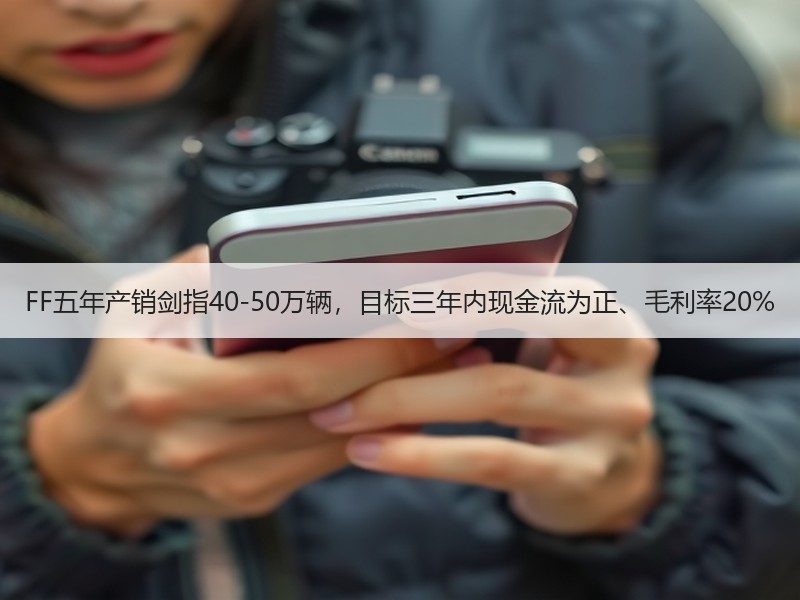 FF五年产销剑指40-50万辆，目标三年内现金流为正、毛利率20%
