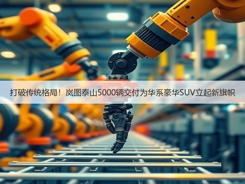打破传统格局！岚图泰山5000辆交付为华系豪华SUV立起新旗帜