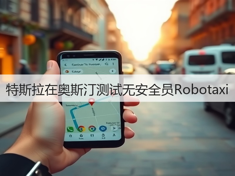 特斯拉在奥斯汀测试无安全员Robotaxi
