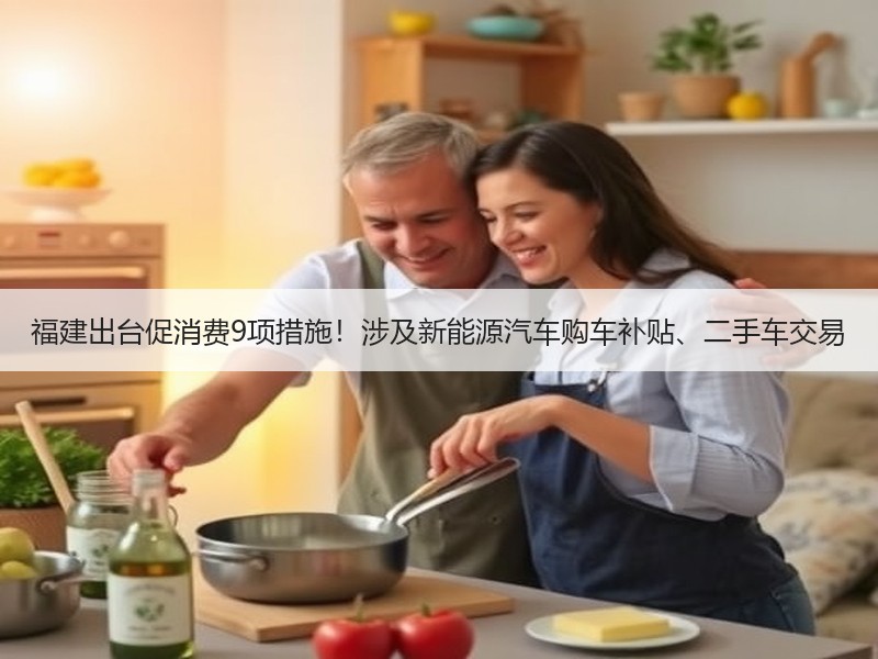 福建出台促消费9项措施!涉及新能源汽车购车补贴、二手车交易 福建出台促消费9项措施!涉及新能源汽车购车补贴、二手车交易