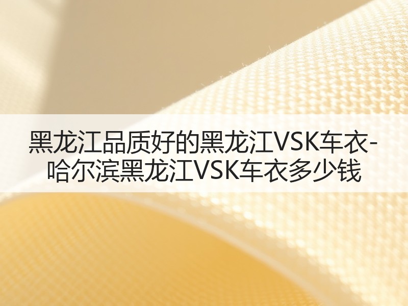黑龙江品质好的黑龙江VSK车衣-哈尔滨黑龙江VSK车衣多少钱
