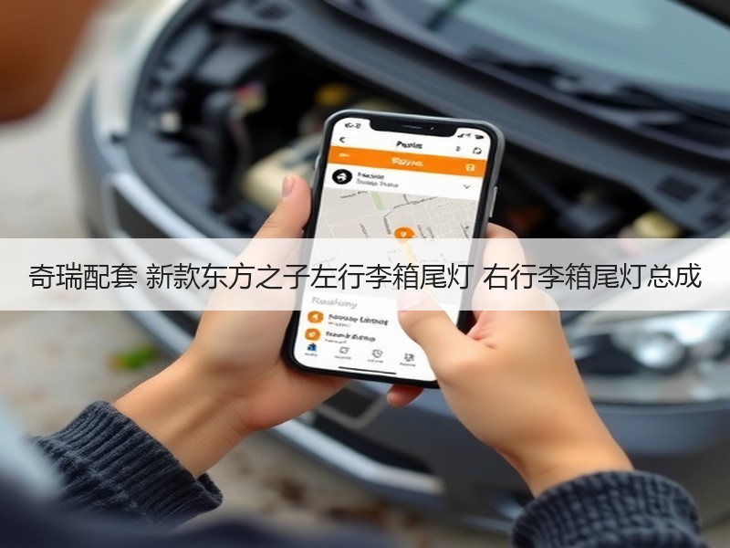 奇瑞配套 新款东方之子左行李箱尾灯 右行李箱尾灯总成