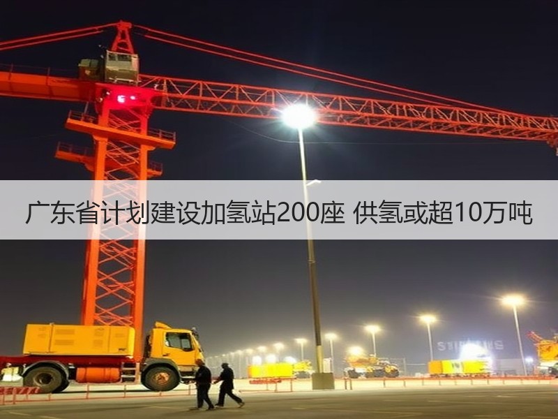广东省计划建设加氢站200座 供氢或超10万吨 广东省计划建设加氢站200座 供氢或超10万吨