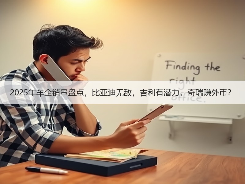 2025年车企销量盘点,比亚迪无敌,吉利有潜力,奇瑞赚外币? 2025年车企销量盘点,比亚迪无敌,吉利有潜力,奇瑞赚外币?