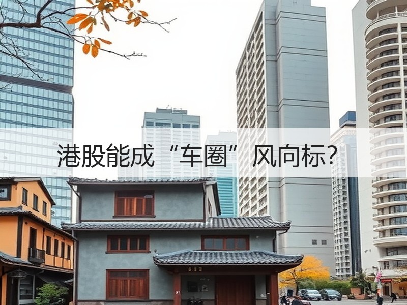港股能成“车圈”风向标? 港股能成“车圈”风向标?