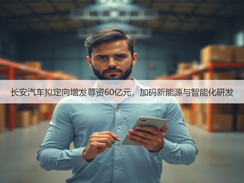 长安汽车拟定向增发募资60亿元,加码新能源与智能化研发 长安汽车拟定向增发募资60亿元,加码新能源与智能化研发