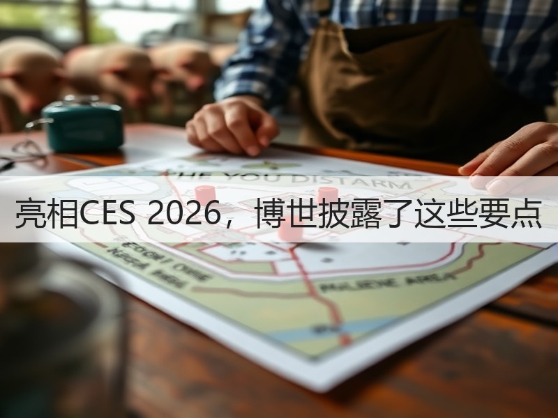 亮相CES 2026,博世披露了这些要点 亮相CES 2026,博世披露了这些要点