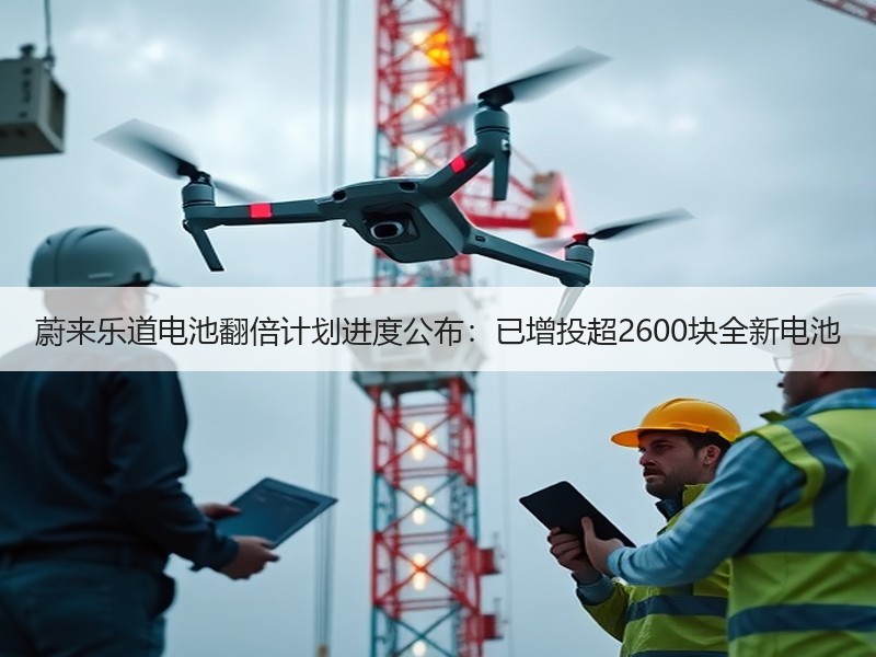 蔚来乐道电池翻倍计划进度公布：已增投超2600块全新电池