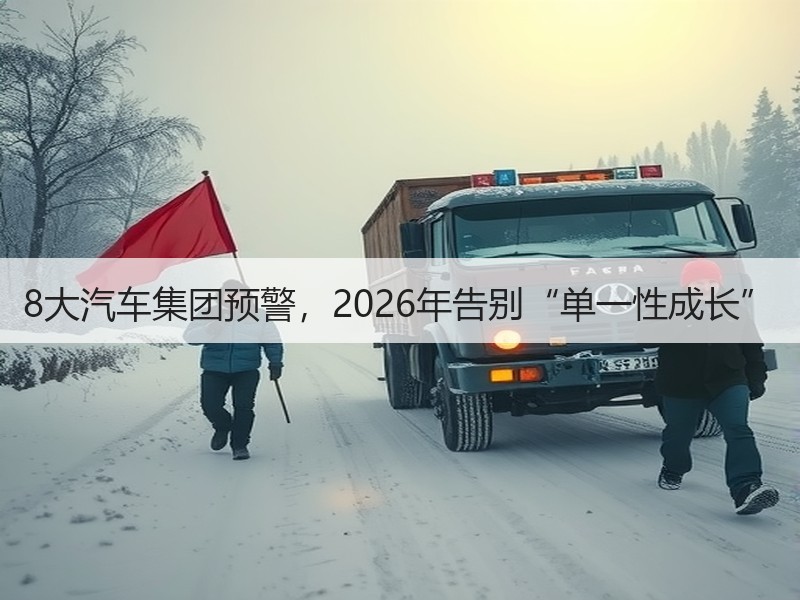 8大汽车集团预警,2026年告别“单一性成长” 8大汽车集团预警,2026年告别“单一性成长”