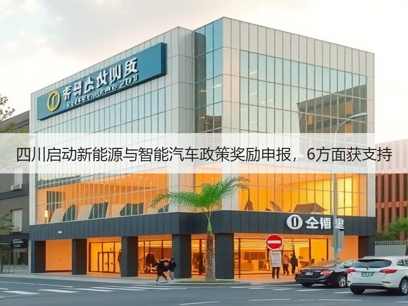 四川启动新能源与智能汽车政策奖励申报,6方面获支持 四川启动新能源与智能汽车政策奖励申报,6方面获支持